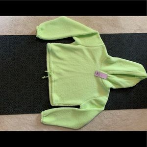 Light green hoodie